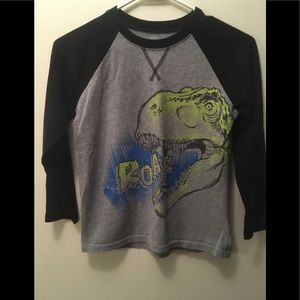 Dinosaur long sleeve shirt size 8